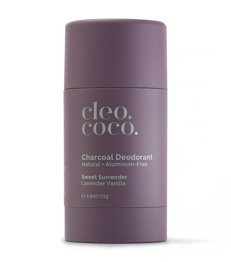  Cleo+Coco Charcoal Deodorant Charcoal Deodorant, Sweet Surrender Lavender Vanilla swatch