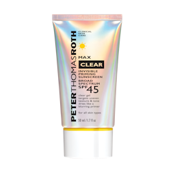 Max Clear Invisible Priming Sunscreen Broad Spectrum SPF 45 Max Clear Invisible Priming Sunscreen Broad Spectrum SPF 45 1