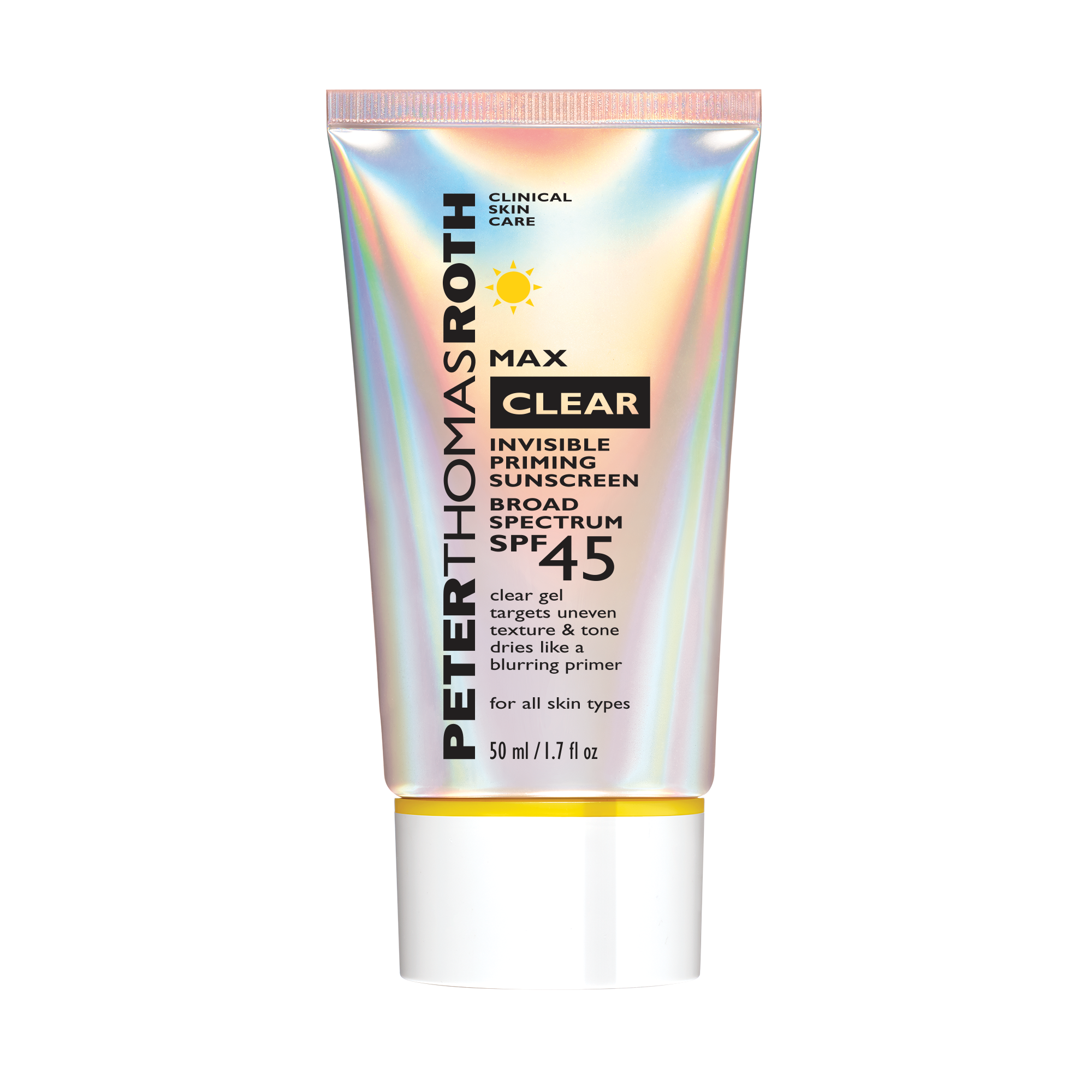 Max Clear Invisible Priming Sunscreen Broad Spectrum SPF 45  1