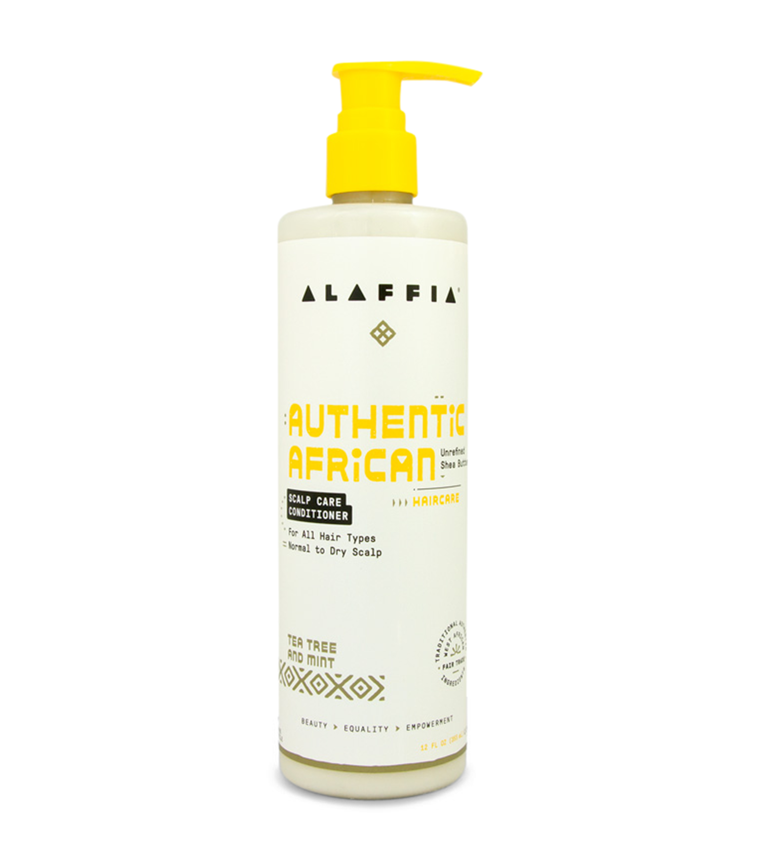 Alaffia - Authentic African Scalp Care Conditioner, Tea Tree Mint Alaffia - Authentic African Scalp Care Conditioner, Tea Tree Mint 1