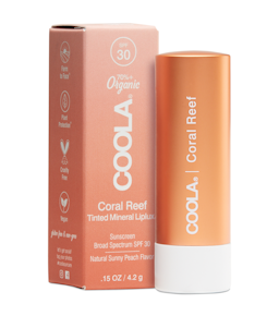 COOLA® Liplux® Tinted Lip Balm Sunscreen SPF 30 Mineral Liplux SPF30 Coral Reef (reformulation) 2