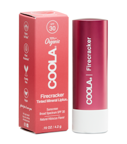 COOLA® Liplux® Tinted Lip Balm Sunscreen SPF 30 Mineral Liplux SPF30 Firecracker (reformulation) 3