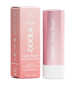 COOLA® Liplux® Tinted Lip Balm Sunscreen SPF 30 Mineral Liplux SPF30 Nude Beach (reformulation) 1