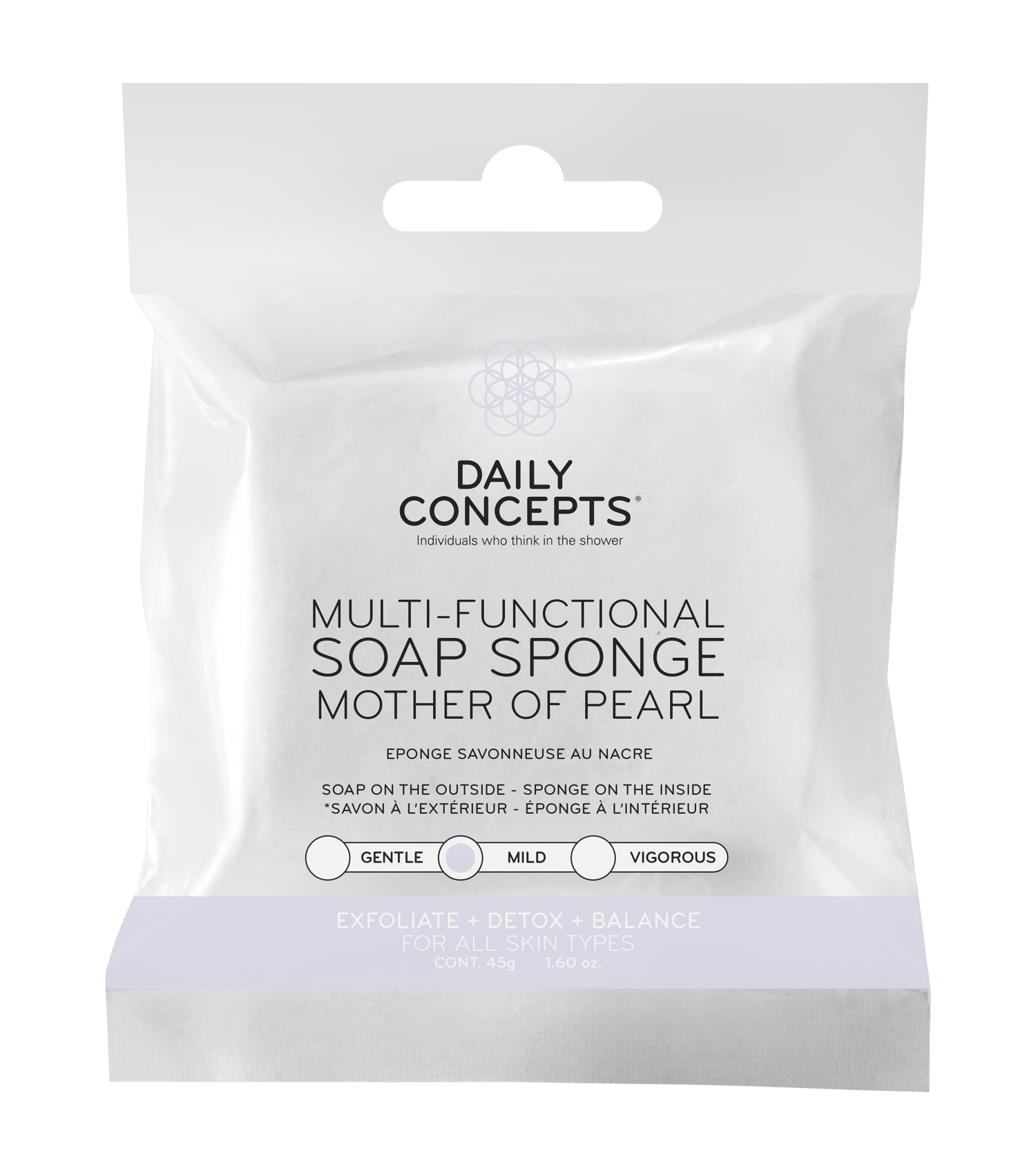 Daily Mother of Pearl Soap Sponge