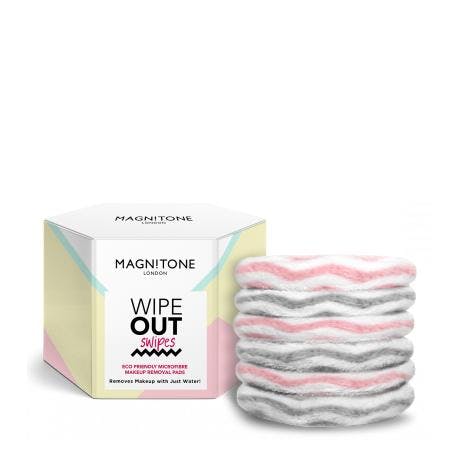Magnitone Wipeout Swipes - 6 pack Wipe Out! Eco Friendly Makeup Remover Pads 1